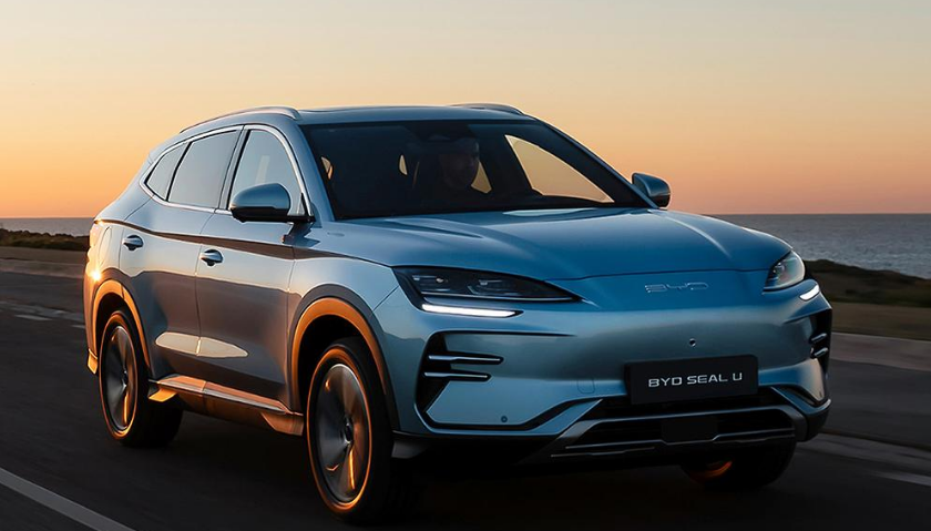 BYD Seal U electric SUV European specification model