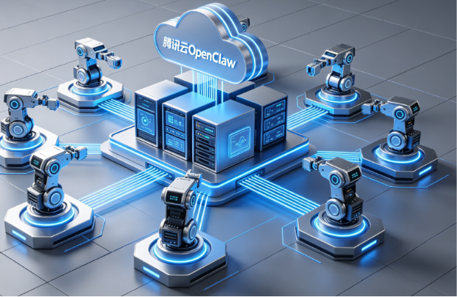 Cloud AI connects physical robot body
