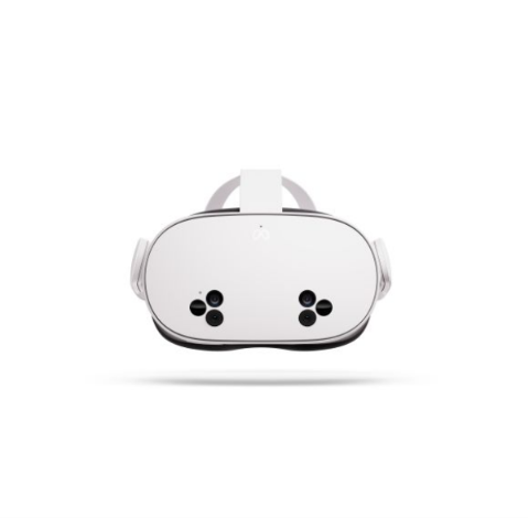 Meta Quest 3S VR headset front view