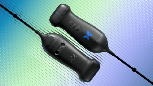 Butterfly Network iQ Ultrasound Probe handheld product photo