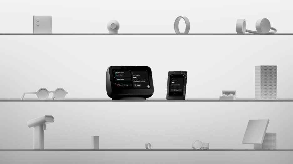 Microsoft Project Solara AI agent hardware platform showcase