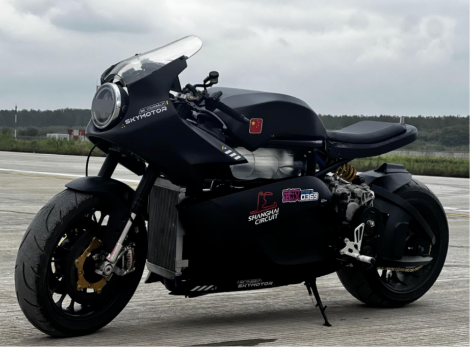 SKYMOTOR Stormrider X2 world's fastest electric motorcycle