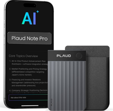 Plaud Note Pro AI summary interface