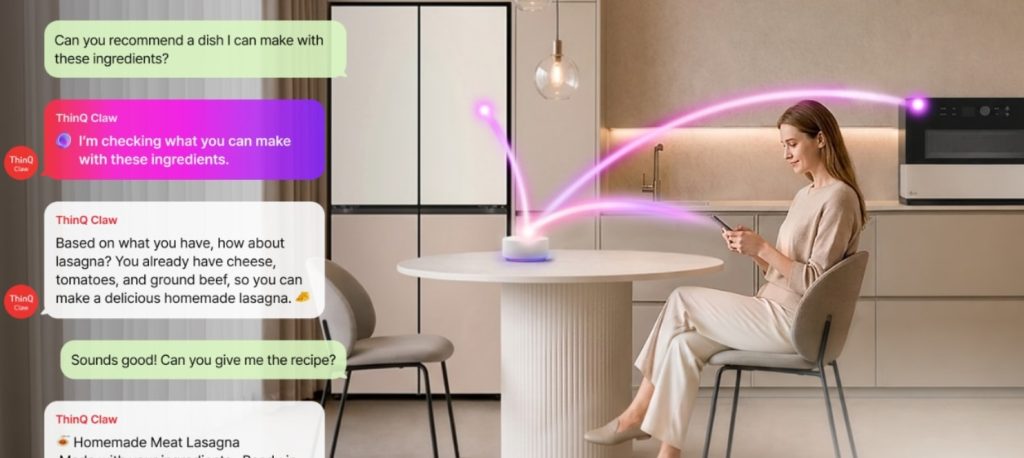 LG ThinQ Claw AI Home