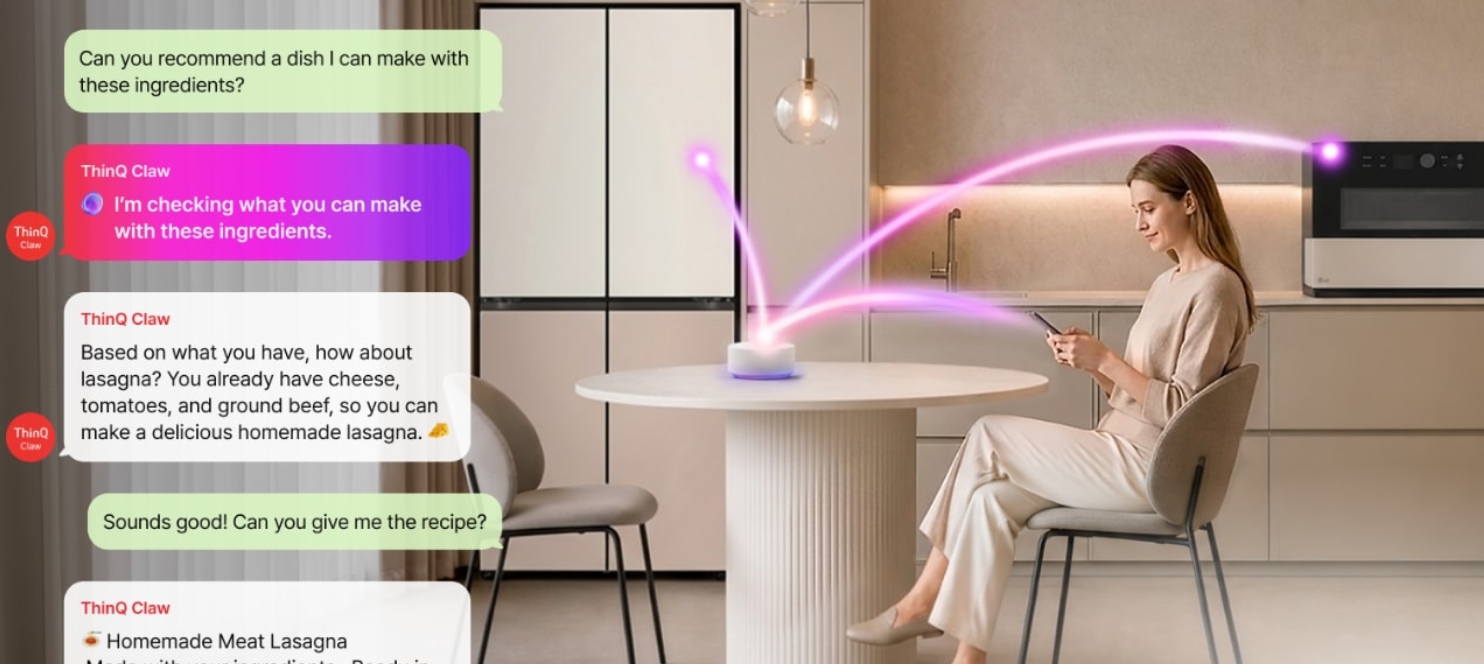 LG ThinQ Claw AI Home