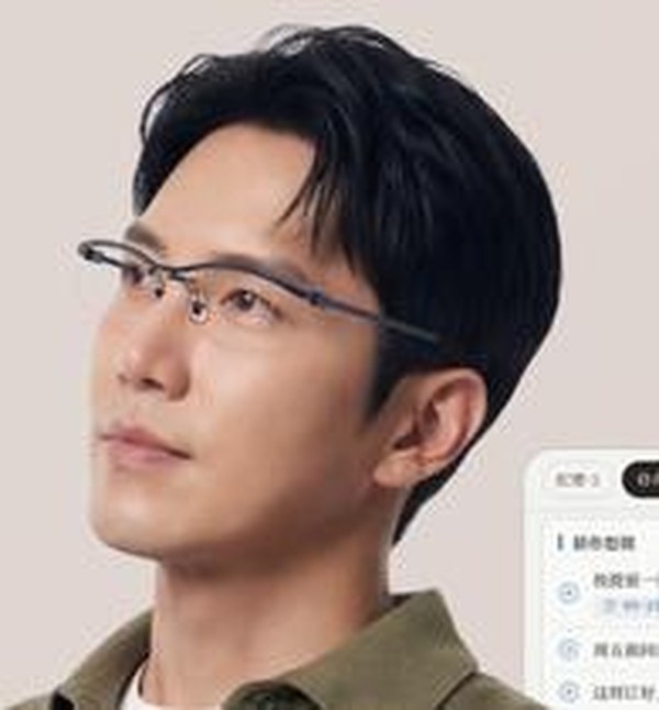Thin-frame glasses close-up