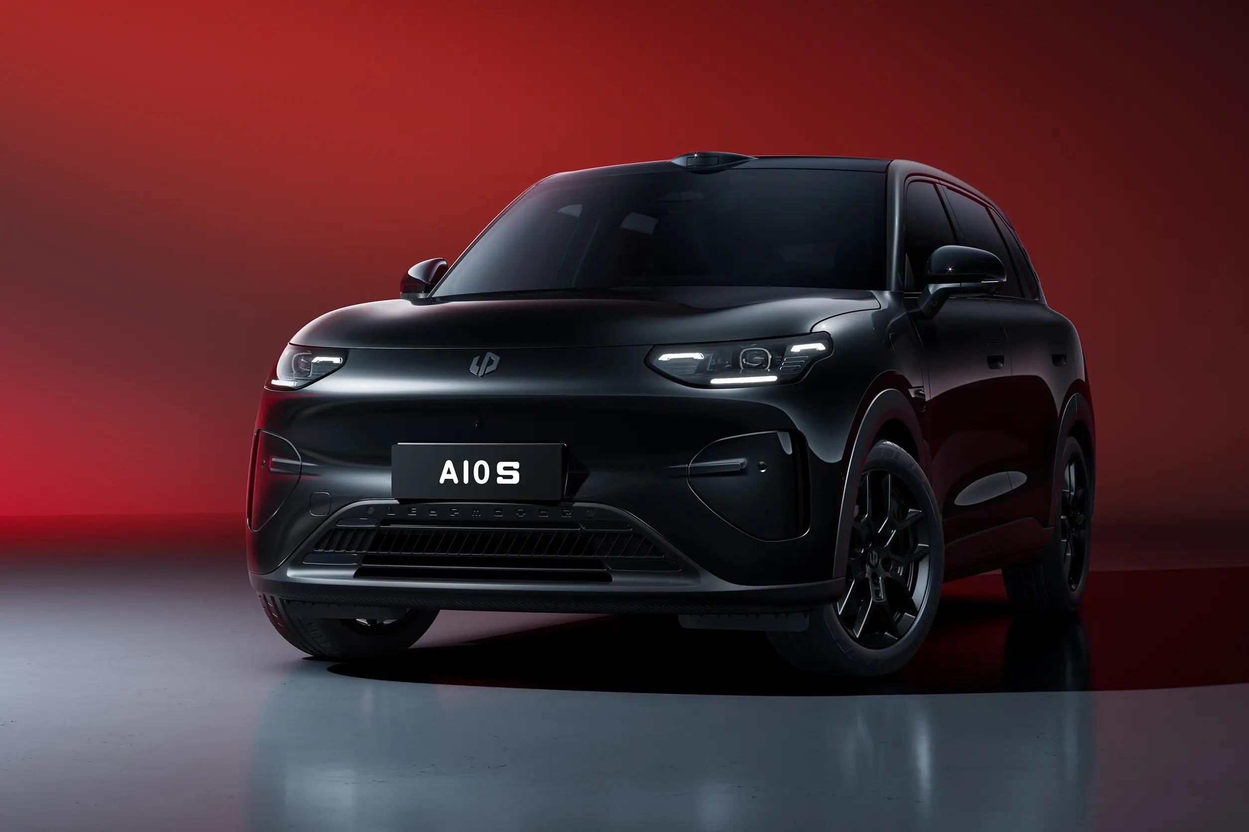 A10s black LiDAR SUV