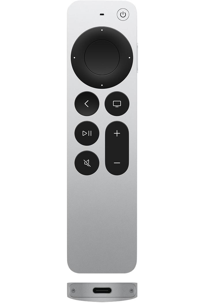 Apple Siri Remote silver aluminum