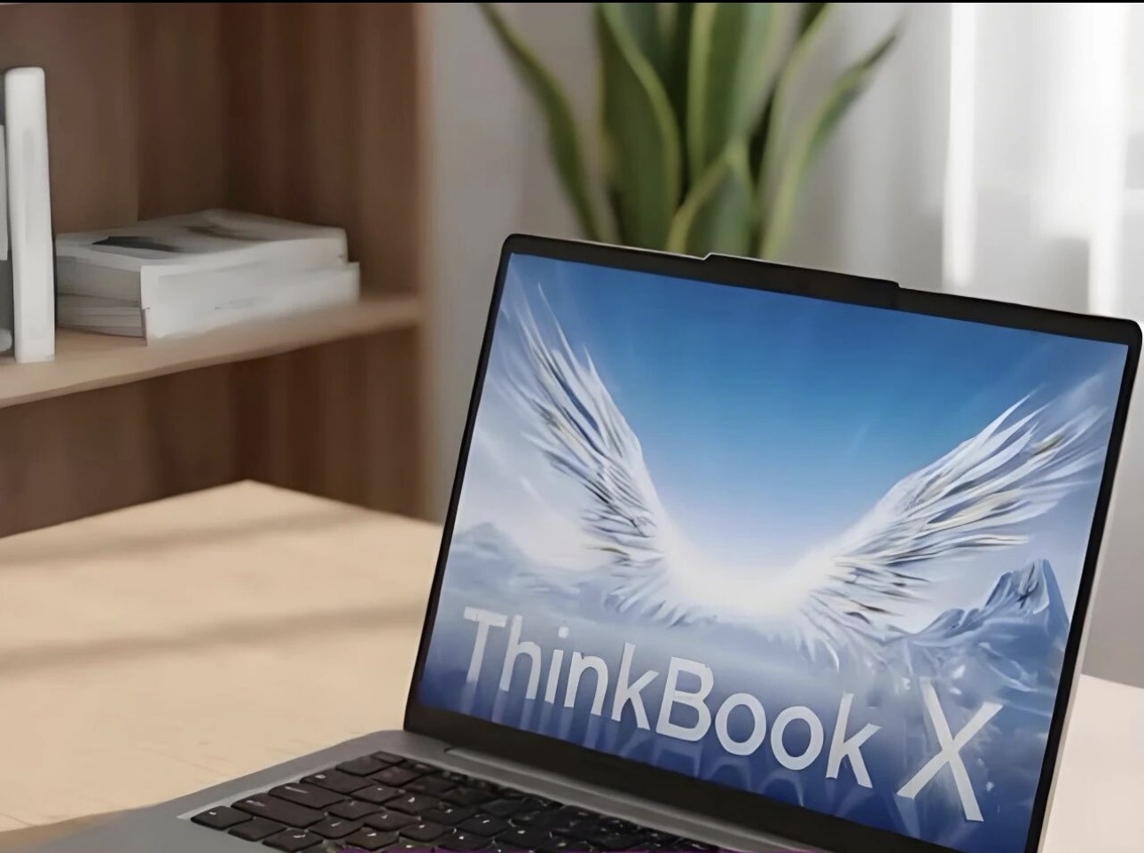 ThinkBook on a home desk