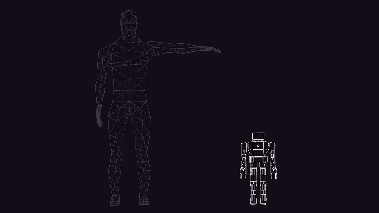 Human And Robot Scale Comparison